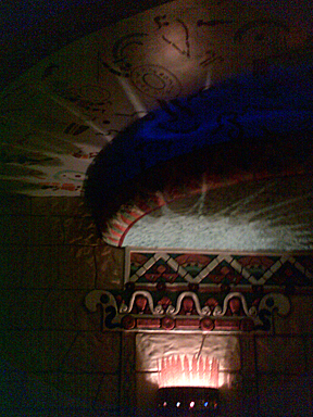 A portion of the ceiling at the State Theatre in downtown Bay City, Michigan.