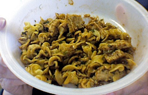 Marie Callender's Fettuccini Chicken Balsamic as prepared