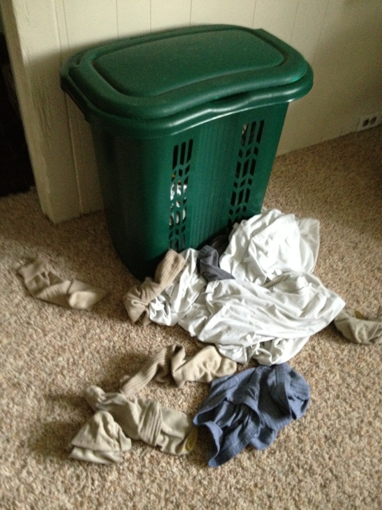 Guess which gender is responsible: Laundry hamper 2nd&nbsp;edition