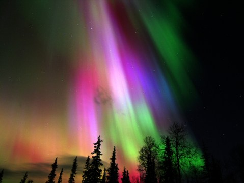 Aurora borealis in Finland. (Creative Commons)