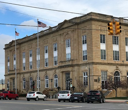 The federal courthouse in Bay City, Michigan