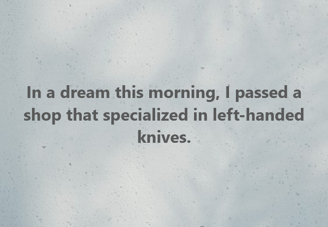 Specialty store indeed