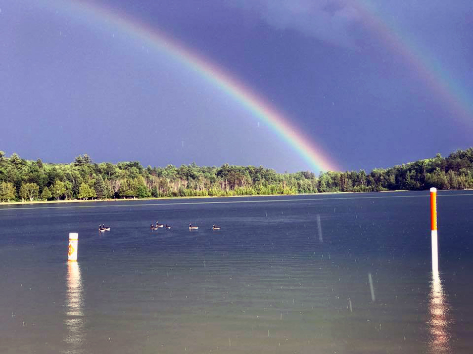 Rainbow over Grousehaven