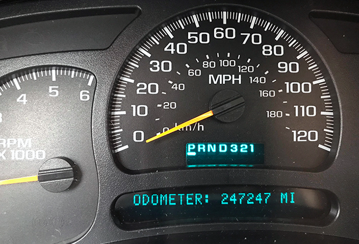 Just noticed the dashboard